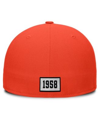 Мужская приталенная шляпа Nike True Performance оранжевого цвета San Francisco Giants Cooperstown