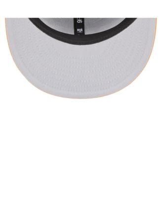 Men's Black/Orange Phoenix Suns Jersey Hook Statement Edition 9FIFTY Snapback Hat