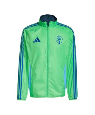 Men's Rave Green/Blue Seattle Sounders FC 2025 Anthem Reversible Full-Zip Jacket