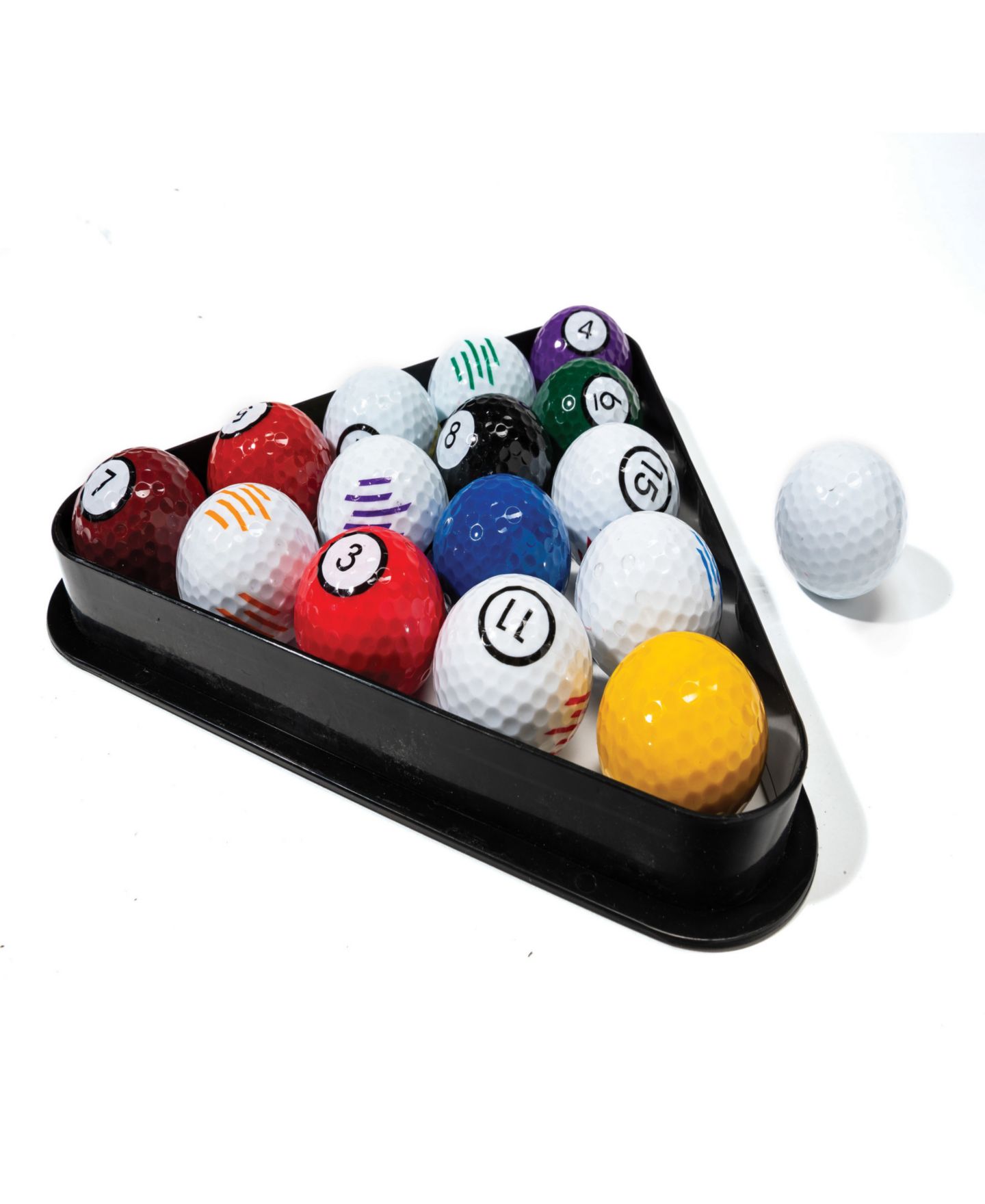 Детские игрушки Franklin Sports Billiards Golf 16-Piece Family Game, Ages 6+ — фото 2