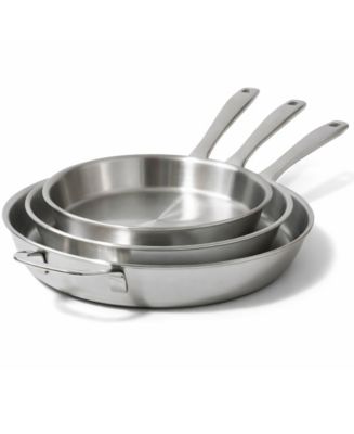 Alva Maestro Non-Toxic 5-Ply Stainless Steel Frying Pan - Macy's