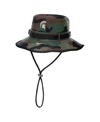 Nike - Men's  Camo Michigan State Spartans 2024 Military Appreciation Apex Bucket Hat