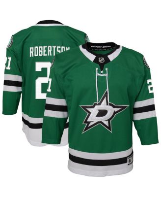 Outerstuff - Big Boys and Girls Jason Robertson Kelly Green Dallas Stars Home Premier Player Jersey