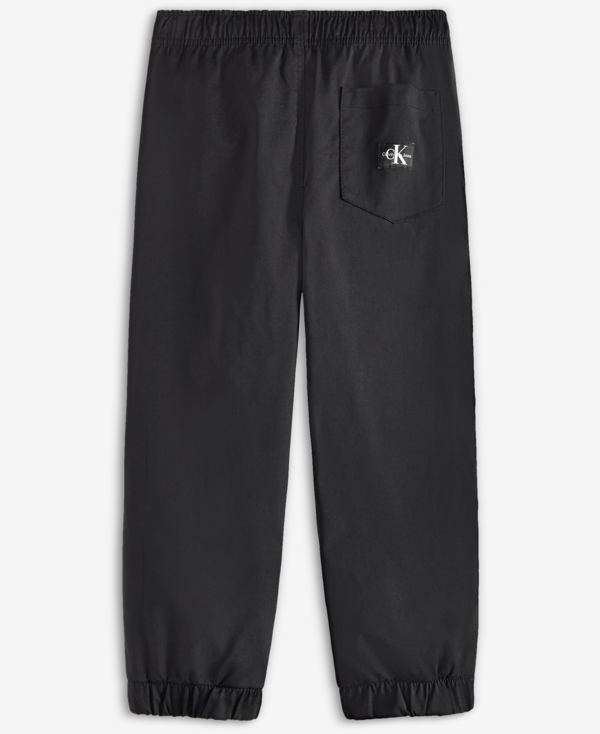Calvin Klein Big Boys Stretch Comfort Jogger Pant In Black