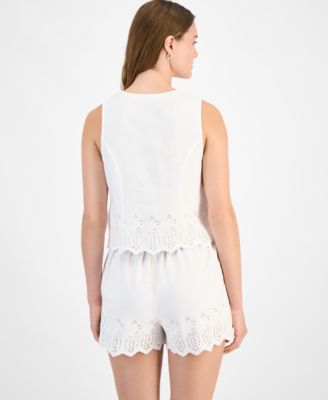 А теперь еще и этот женский топ-жилет с завязками, эксклюзивно представленный в Macy's