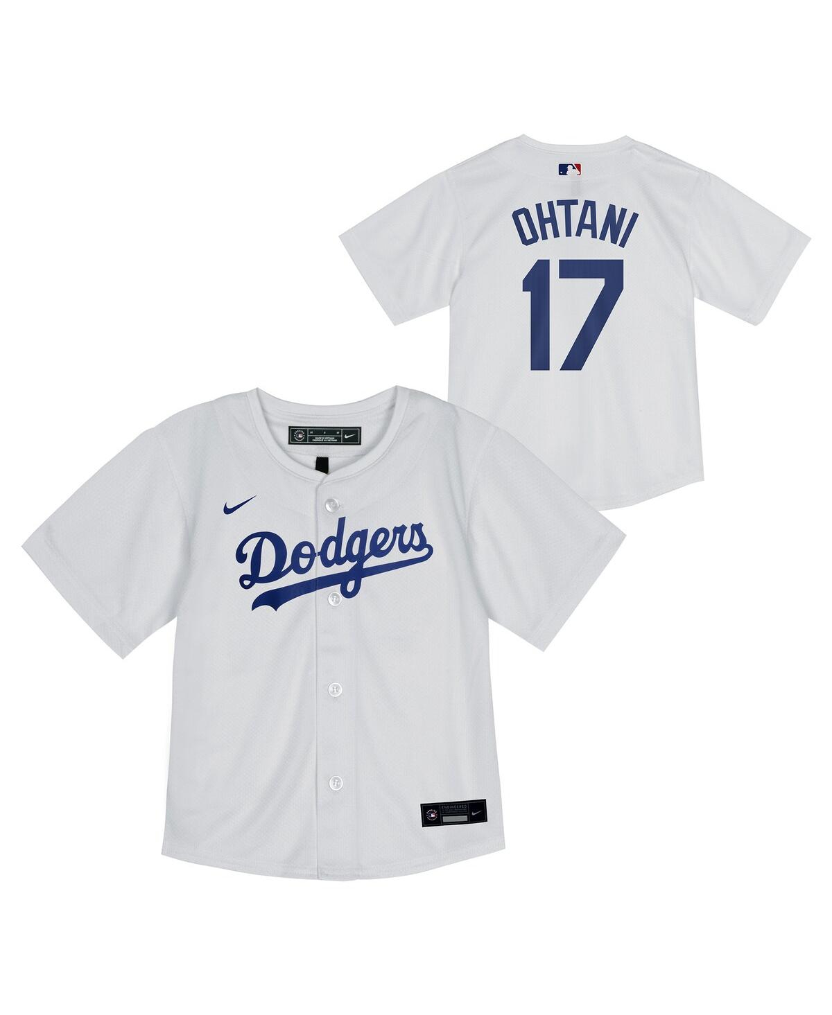 Nike Baby Boys and Girls Shohei Ohtani White Los Angeles Dodgers Home Game Jersey - White