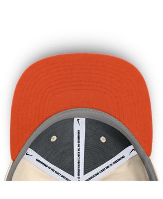 Men's Natural Clemson Tigers Primetime True Performance Fitted Hat