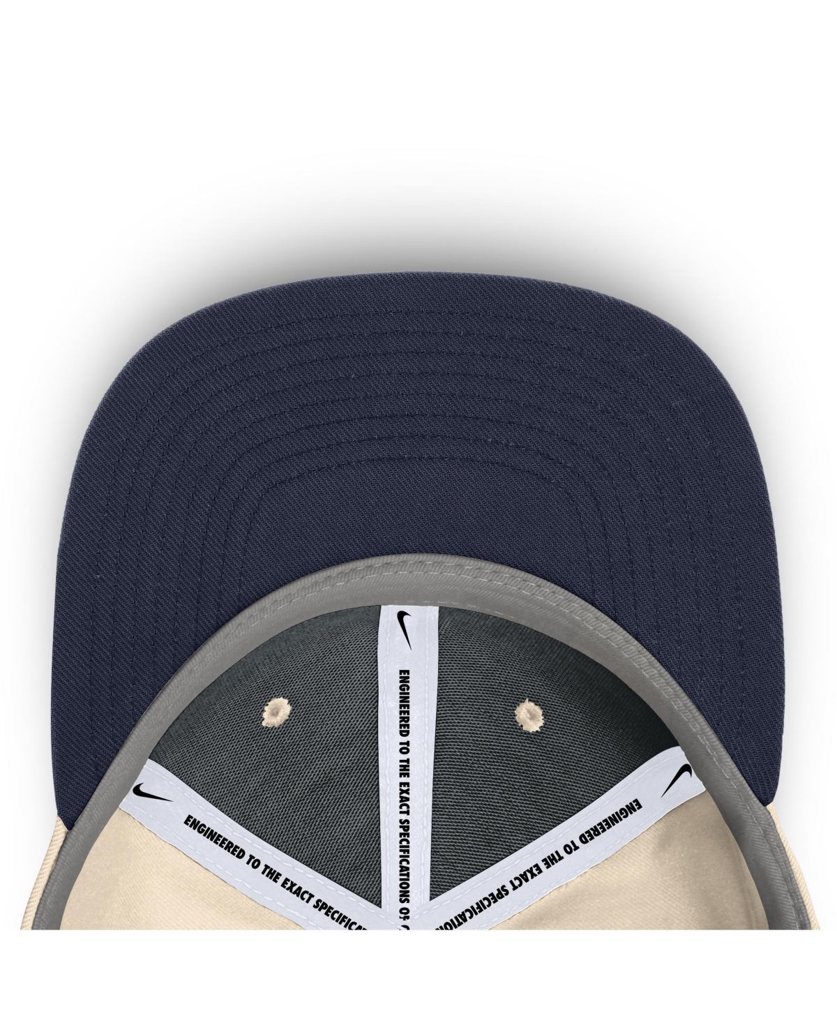 Nike Penn State Nittany Lions Primetime True  Men's Dri-fit College Fitted Hat In Natural