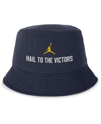 Men's Navy Michigan Wolverines Local Apex Bucket Hat