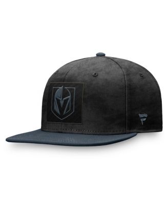 Fanatics - Men's Black/Charcoal Vegas Golden Knights Authentic Pro Rink Snapback Hat