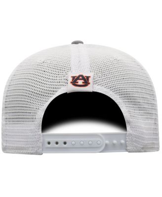 Мужская регулируемая шляпа дальнобойщика Top of the World, серого цвета с золотисто-рыжими тиграми