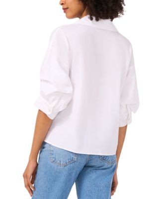Women's The Francessca Cotton Puff-Sleeve Shirt