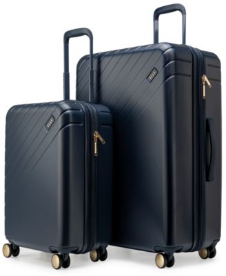 Louvre 2-Piece Expandable Retro Spinner Luggage Set