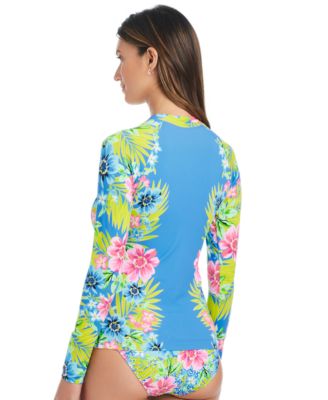 Женские купальники-бикини Lets Get Away от Bleu by Rod Beattie с защитой от сыпи и саронгом в стиле хипстер