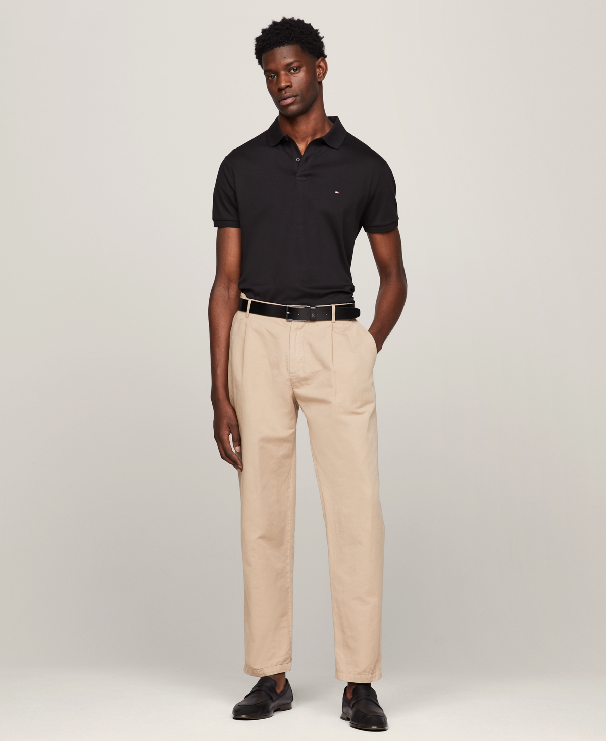 Tommy Hilfiger Men's Regular-fit Liquid Cotton Polo Shirt