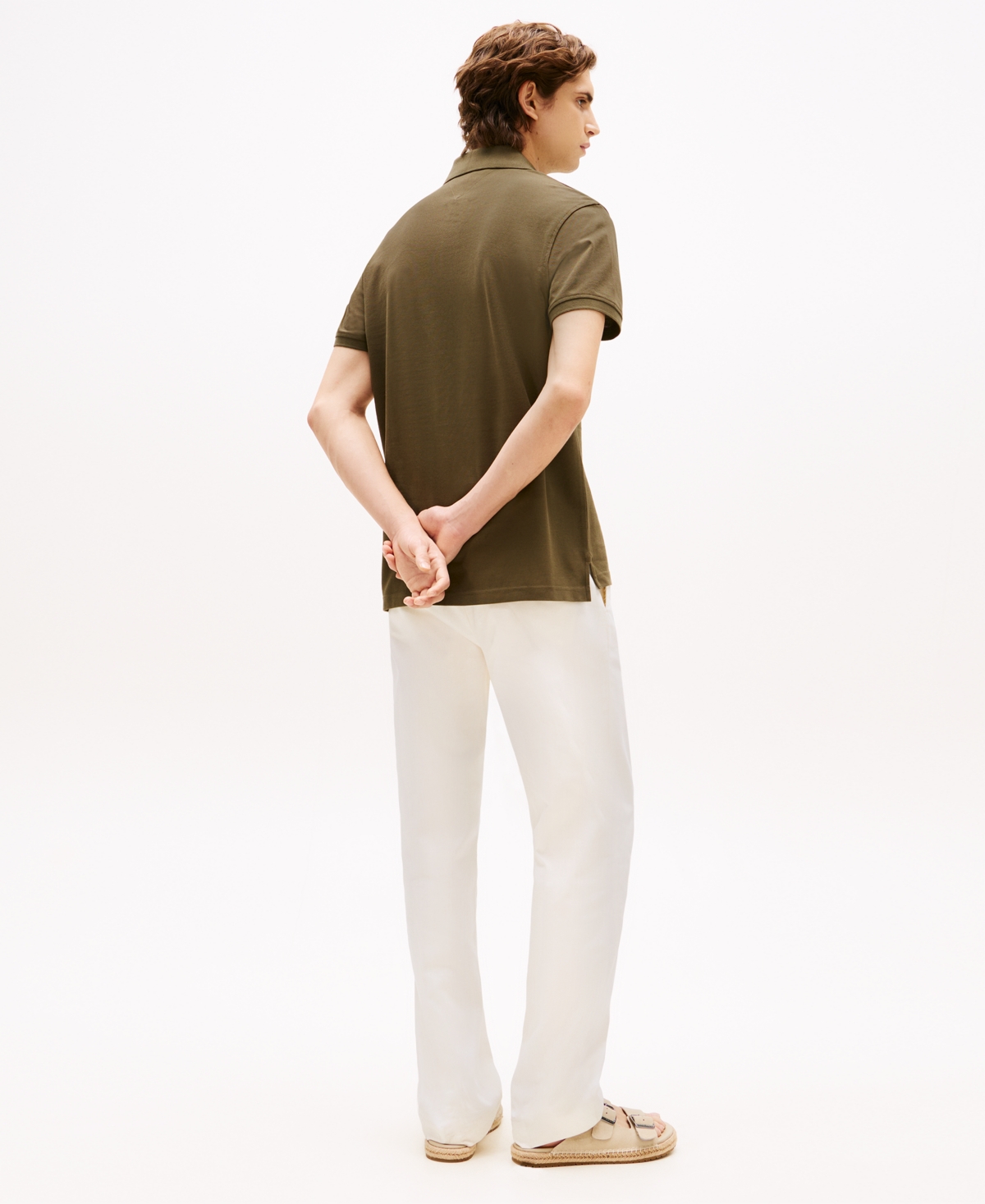Tommy Hilfiger Men's Cotton Classic Fit 1985 Polo In Green