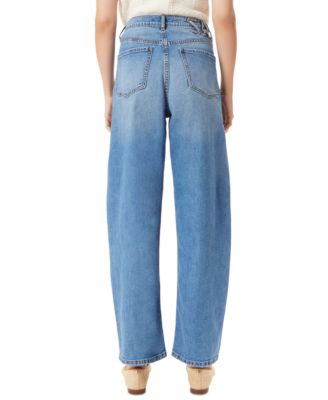 Женские джинсы-бочкообразки с высокой посадкой от Sam Edelman