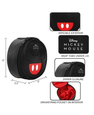 Mickey Mouse Ears & Shorts Black 5" Cosmetic Toiletry Bag