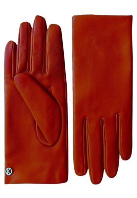 Women`s extra long Premium Lamb Leather Touchscreen Gloves 