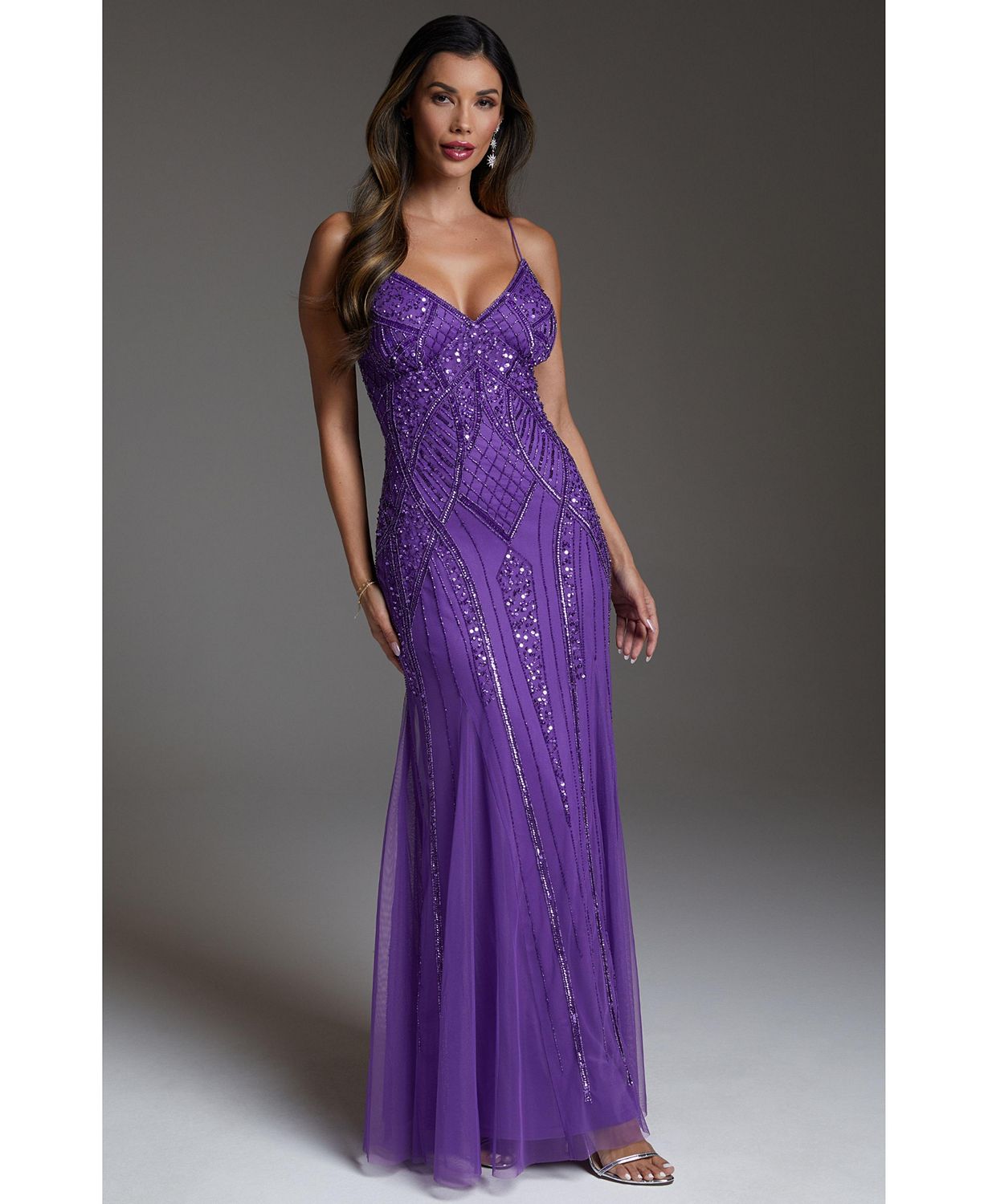 Women's Beaded Gown