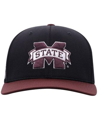 Мужская черная приталенная шляпа Top of the World от Mississippi State Bulldogs Reflex