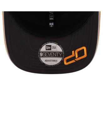Мужская кепка дальнобойщика Oscar Piastri оранжевого/антрацитового цвета McLaren F1 Team 2025 новой эры, реплика 9SEVENTY с эластичной застежкой
