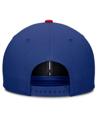 Мужская бейсболка Nike Royal/Red Texas Rangers Pro Performance Snapback