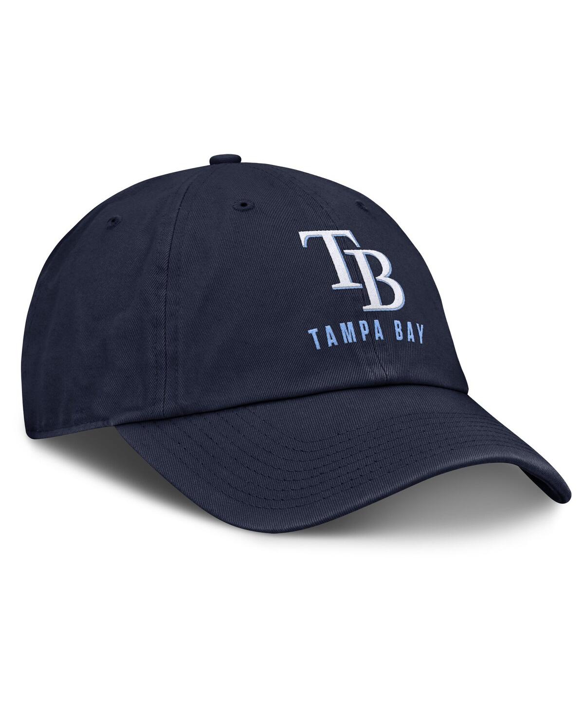 Nike Women's Navy Tampa Bay Rays Club Adjustable Hat In Navy