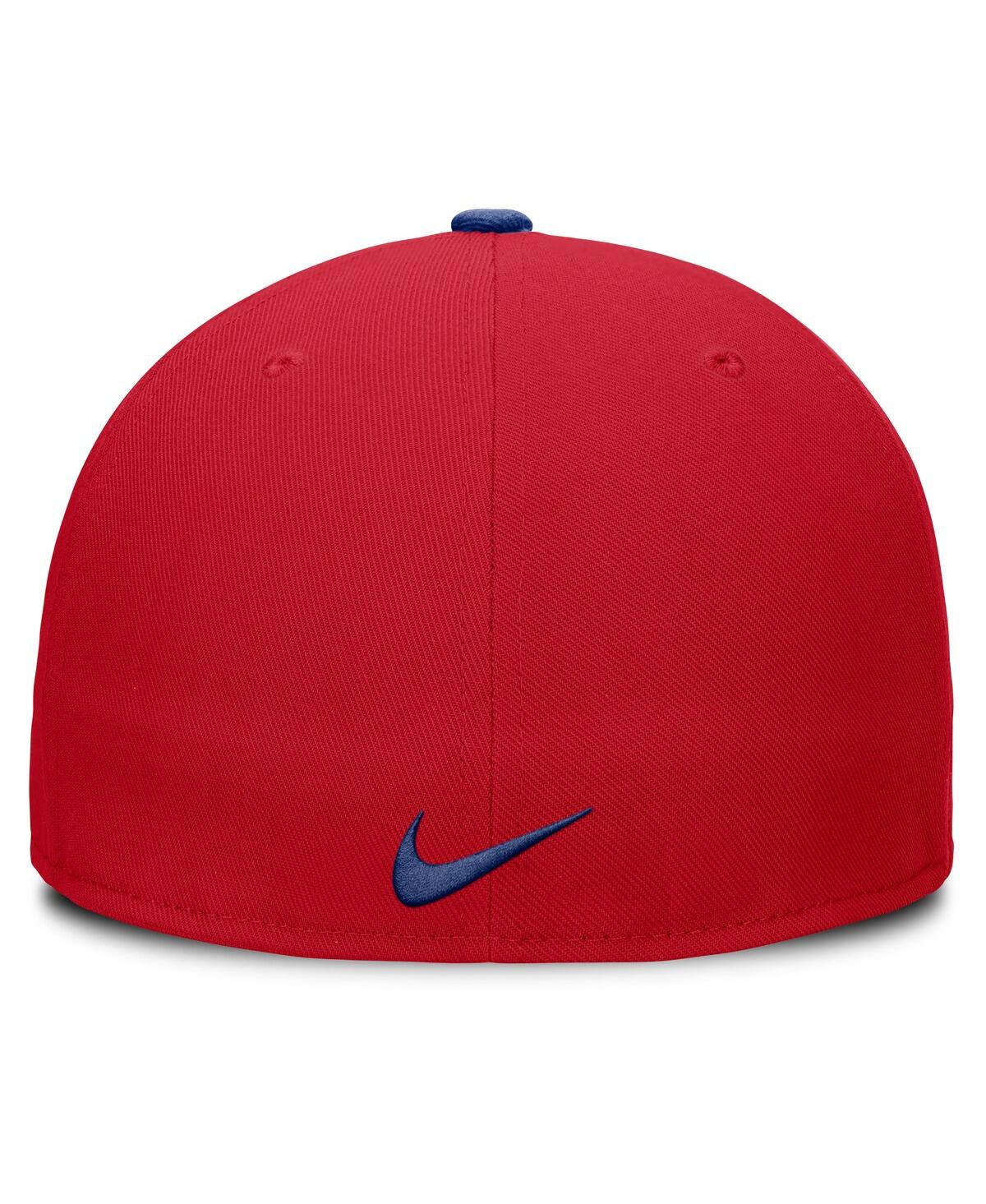 Nike Men's Red Philadelphia Phillies True Performance Fitted Hat In Red