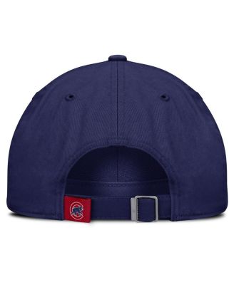 Женская темно-синяя кепка Nike Chicago Cubs Club с регулируемой посадкой