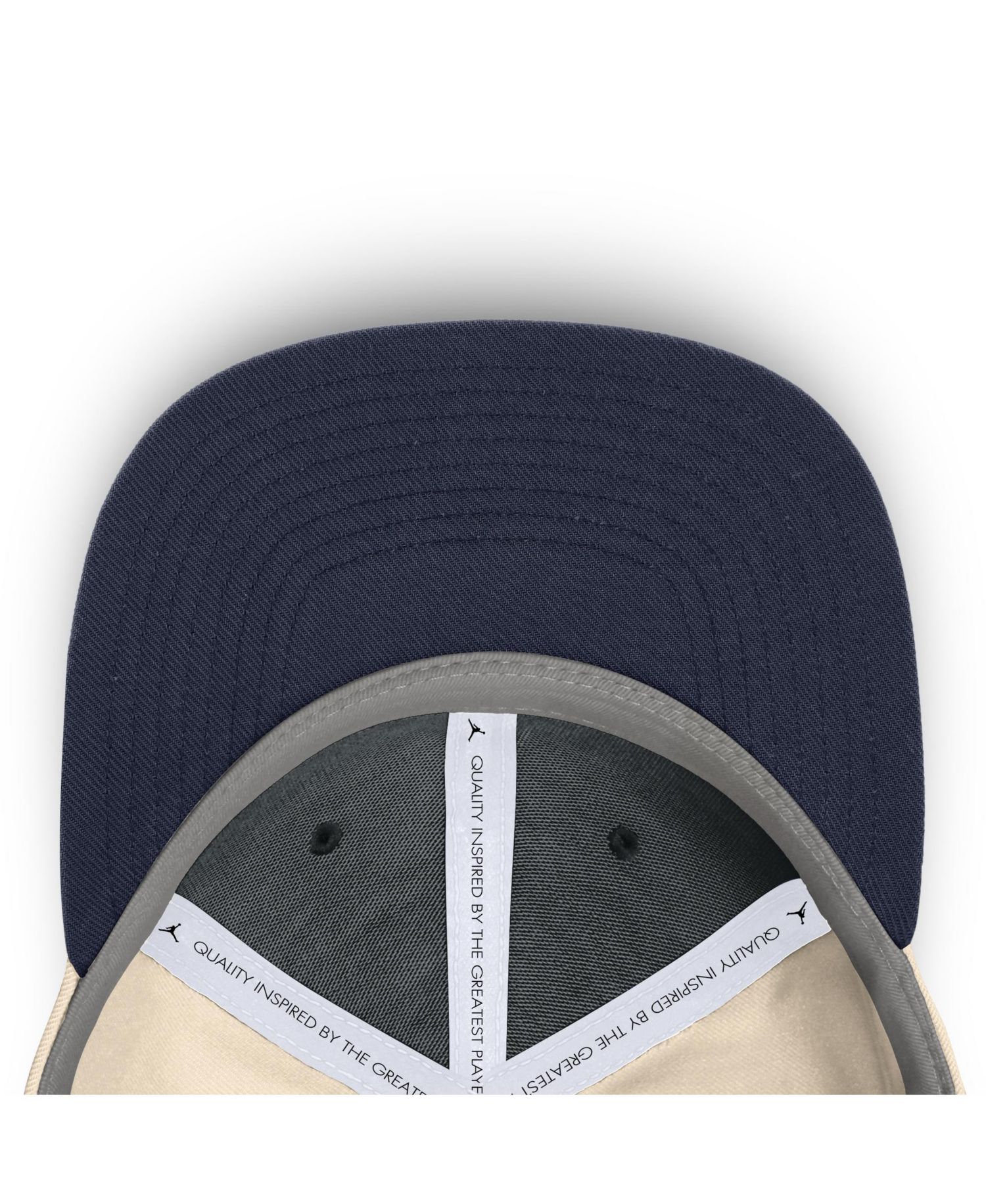 Men's Natural Michigan Wolverines Primetime True Performance Fitted Hat