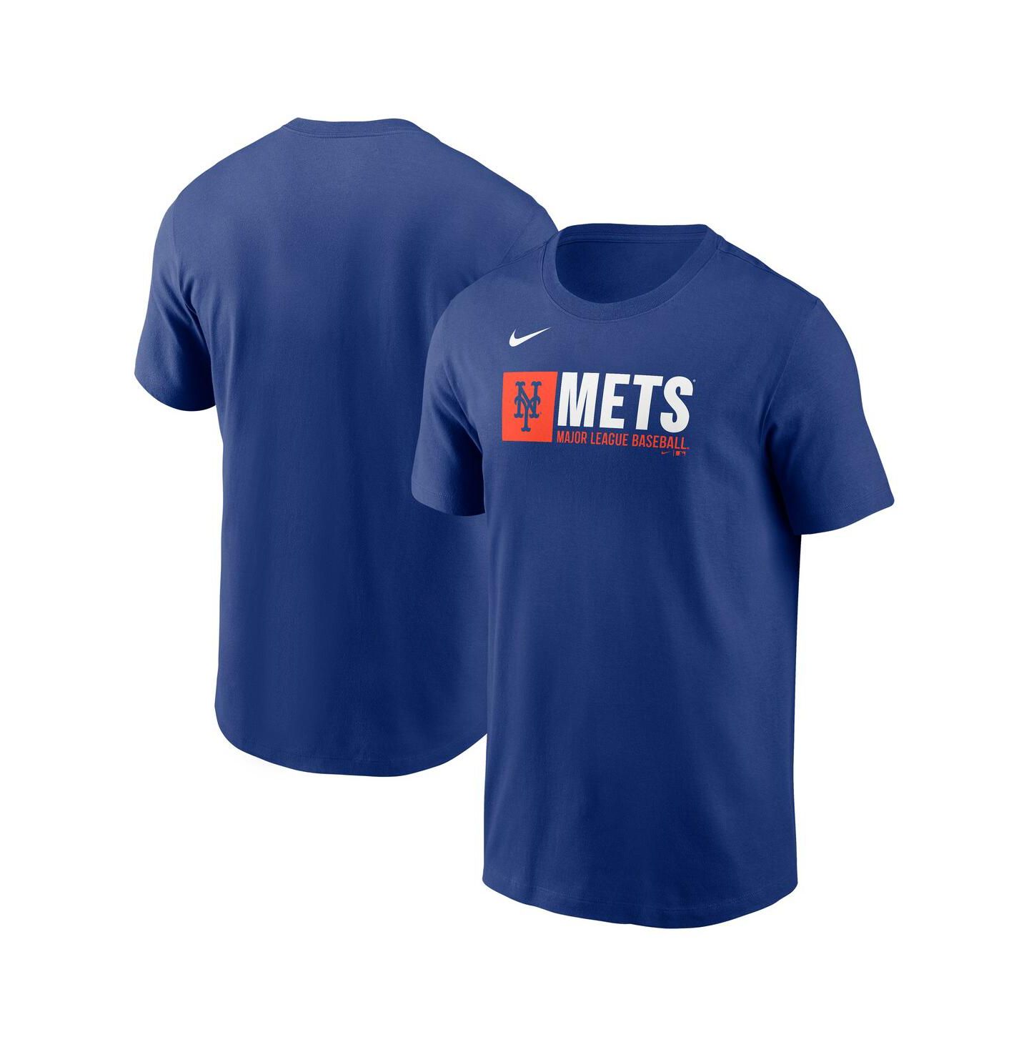 Мужская футболка Nike Royal New York Mets Team Block — фото 1