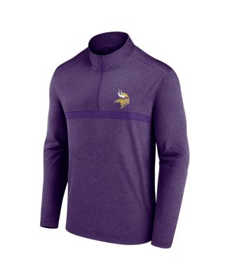 Мужская фиолетовая толстовка Fanatics Minnesota Vikings с застежкой-молнией 