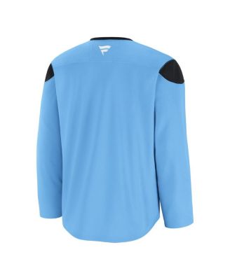 Мужская домашняя тренировочная майка Fanatics Blue Pittsburgh Penguins