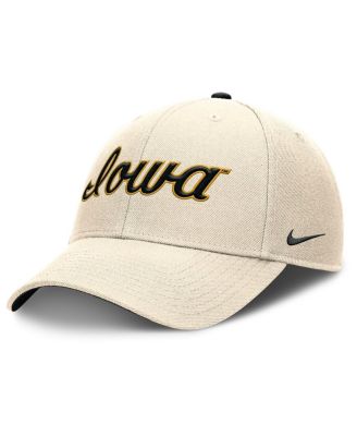 Men's Natural Iowa Hawkeyes Primetime Rise Adjustable Hat