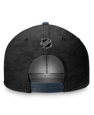 Мужская черная /угольная кепка Fanatics Vegas Golden Knights Authentic Pro Rink Snapback