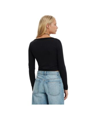 Женский кружевной галстук Annie ИЗ ХЛОПКА С длинным рукавом