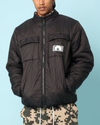 Men's Digi Sherpa Reversible Jacket- Black, XS