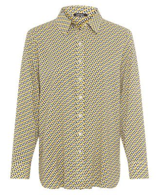 Женская футболка Olsen с гео-принтом по всей длине