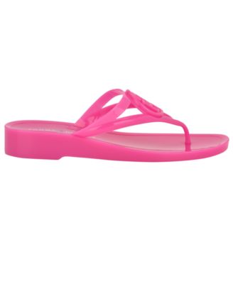 Women's Vedna Cutout Logo Jelly Thong Sandals