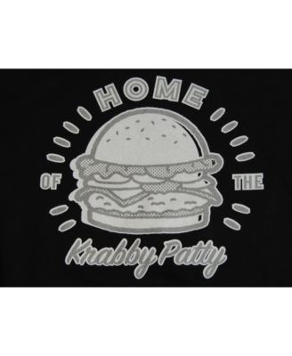 SpongeBob SquarePants Big - Tall The Krabby Patty Black Hoodie-4XL 6990₽