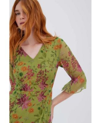 Женское зеленое платье Raishma Alicia от студии Raishma Studio