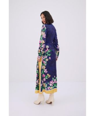 Женское темно-синее платье Raishma Kiara от студии Raishma Studio