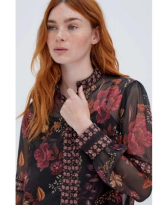 Женская черная рубашка Raishma Studio от Raishma Aspen