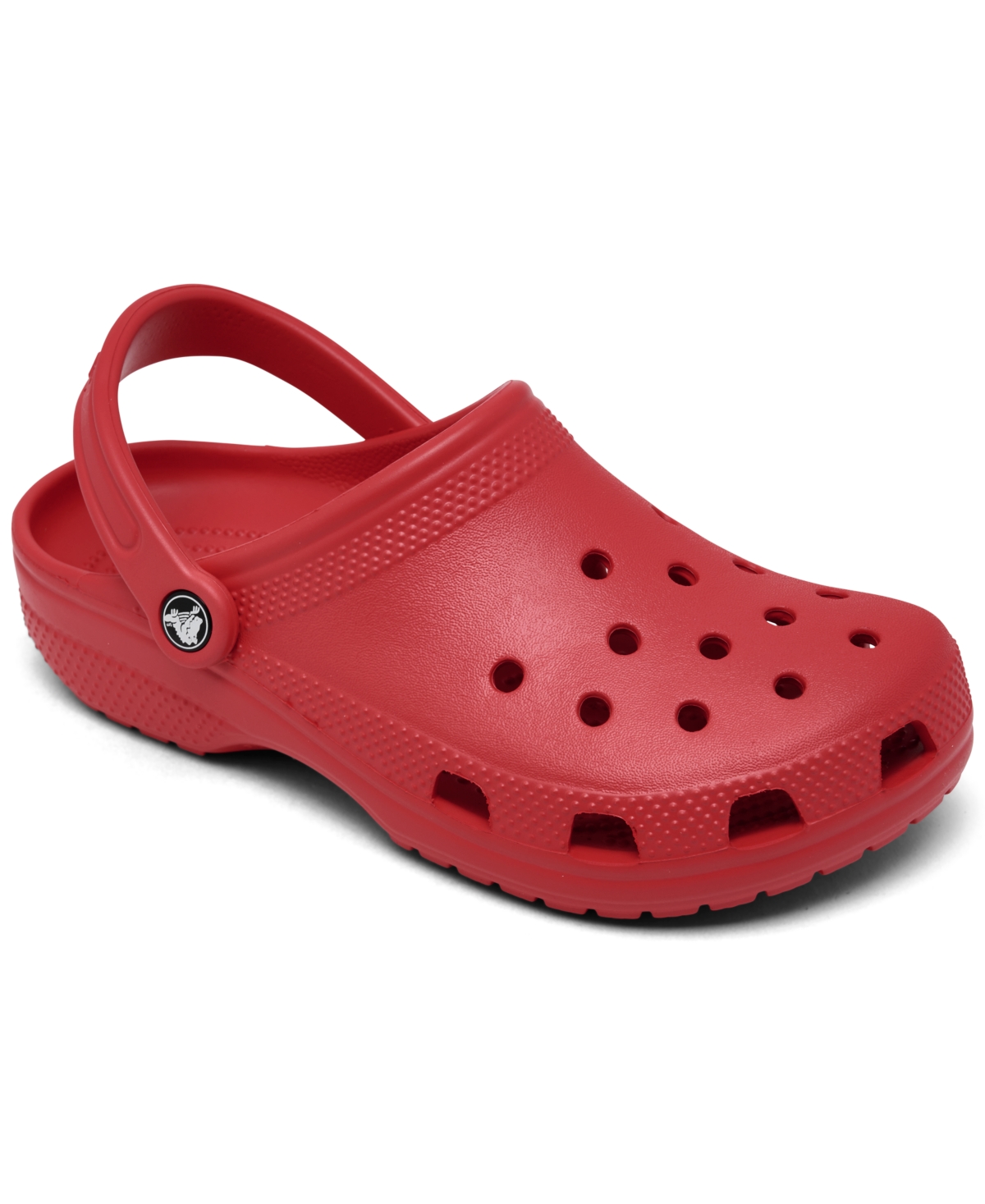 Crocs Big Kids Classic Clog Sandals From Finish Line In Varsity Red