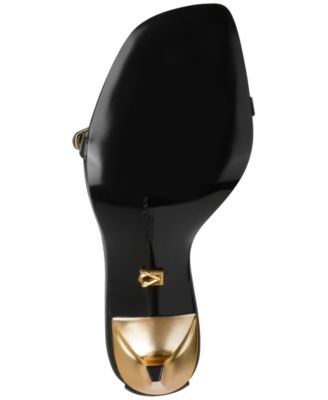 Donna Karan Women's Pryce Buckle Ankle-Strap Dress Sandals