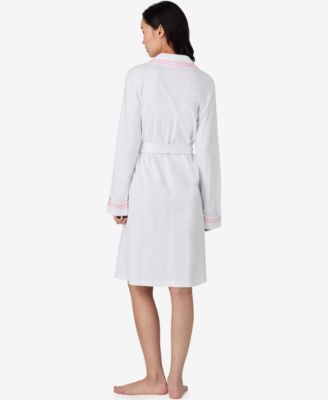 Короткий халат с длинным рукавом и шалевым воротником от Lauren Ralph Lauren для женщин