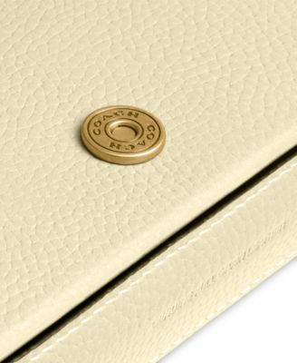 Кожаная сумка COACH Mila через плечо