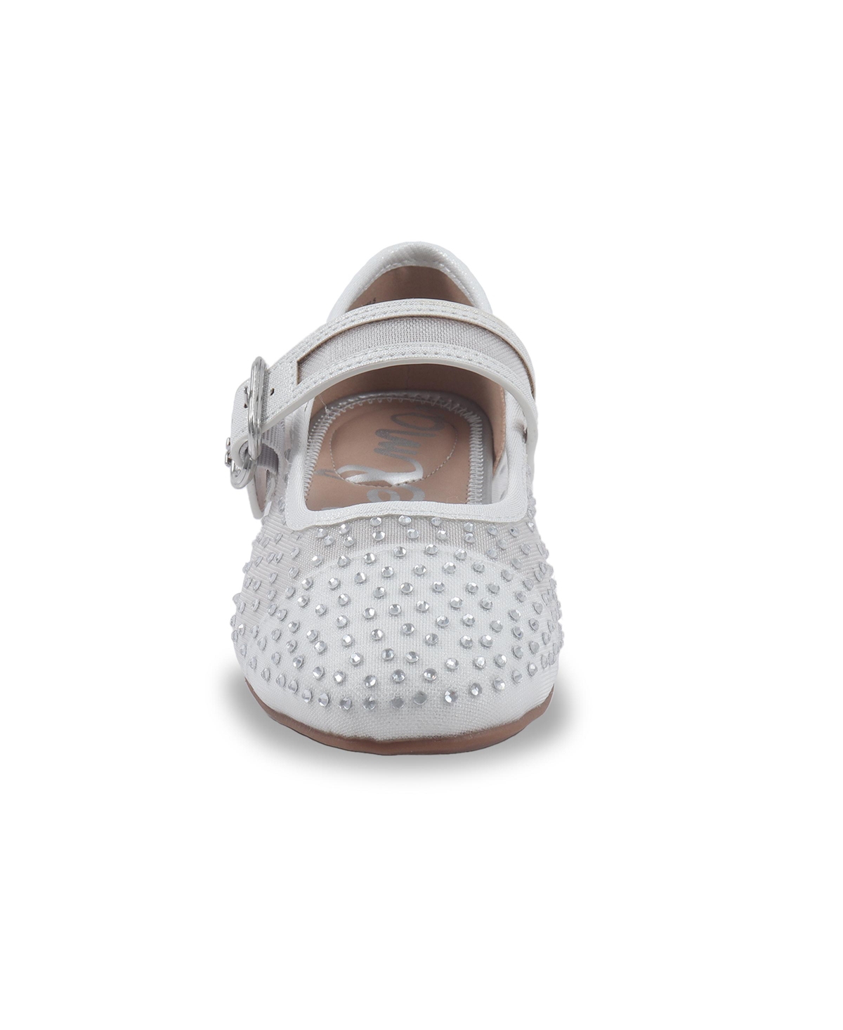 Shop Sam Edelman Little And Big Girls Maeve Fade Mary Jane Flat In White