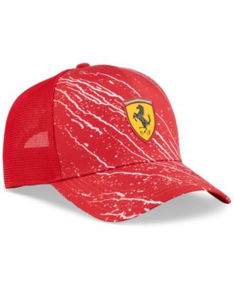 Шляпа дальнобойщика с цветным логотипом Puma x Ferrari Race
